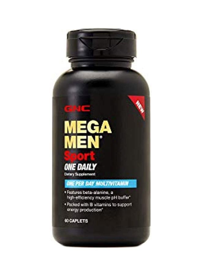 GNC Mega Sport Dietary Supplement - 60 Caplets - Image 1