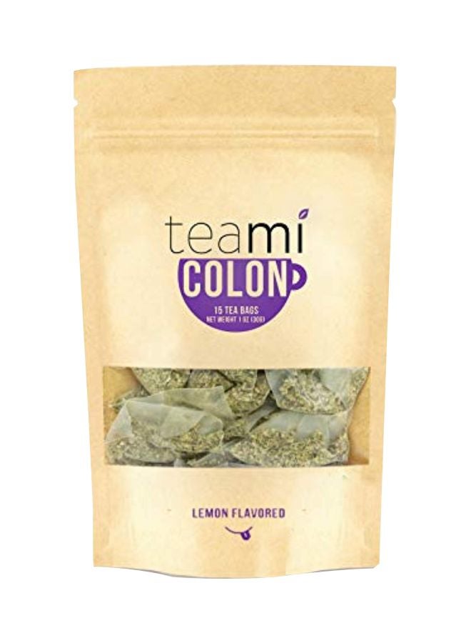 teami Colon Cleanse Detox Tea - Lemon Flavour - 15 Tea Bags
