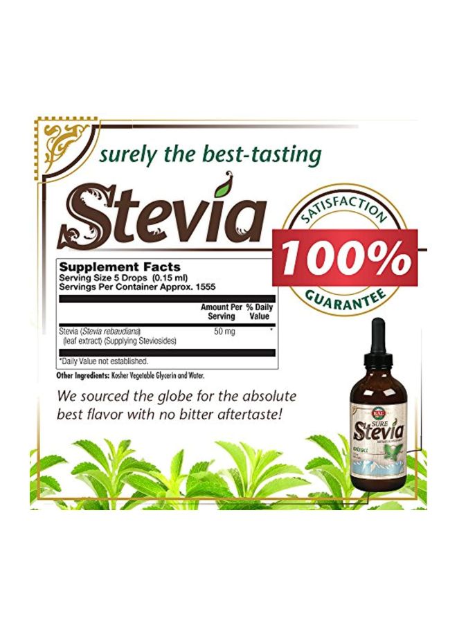 KAL Stevia Liquid Extract Dietary Supplement - Image 2