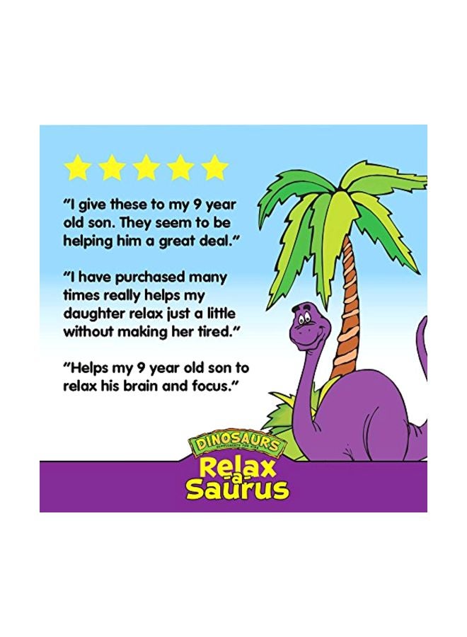 KAL Relax-A-Saurus Dietary Supplement - Grape - 30 Chewables - Image 5