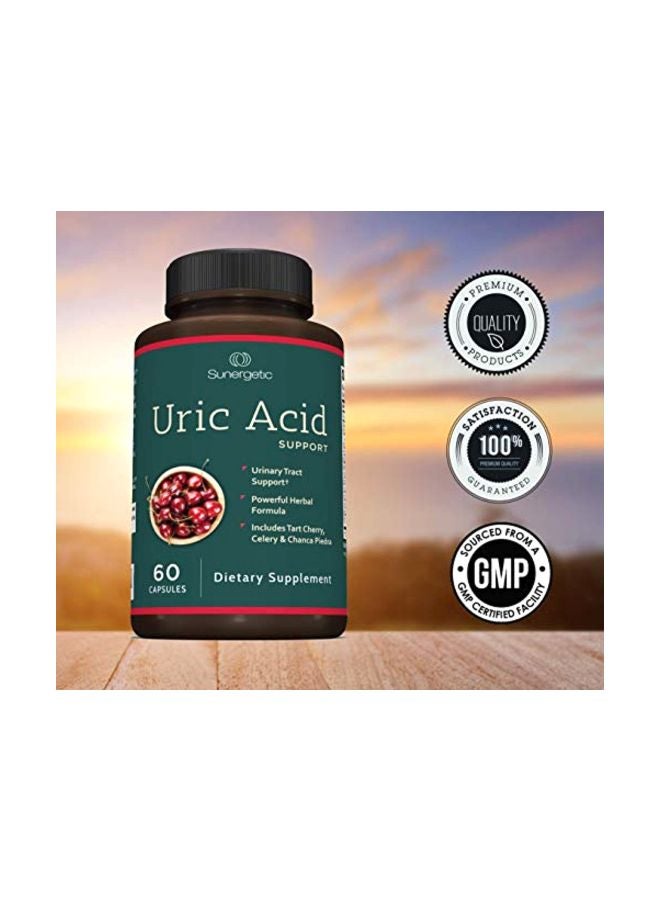 Sunergetic - Uric Acid Support Herbal Supplement - 60 Capsules - Image 1