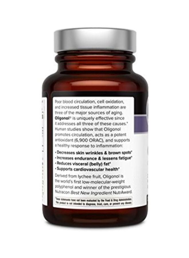 كوالتي أوف لايف مكمل غذائي أوليجونول - 100 ملجم - 30 كبسولة نباتية - Image 3