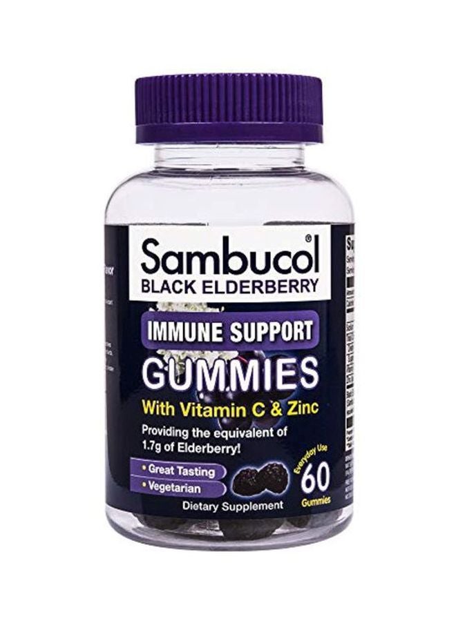 Sambucol Immune Support Dietary Supplement - 60 Gummies  - Image 1