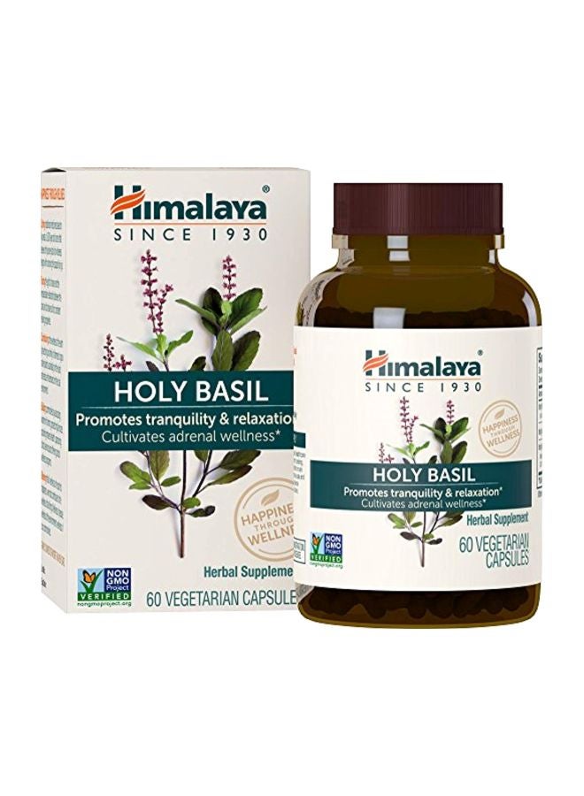 Holy Basil Herbal Supplement - 60 Capsules - v1580733864/N34209561A_1