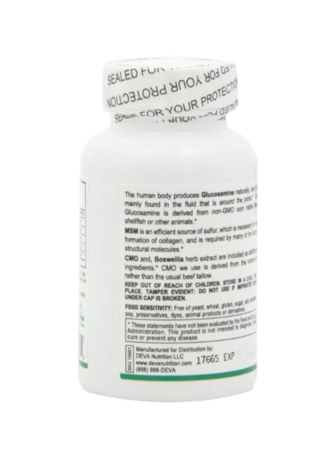 Deva Vegan Vitamins Vegan Vitamins Glucosamine Dietary Supplement - 90 Capsules - Image 3