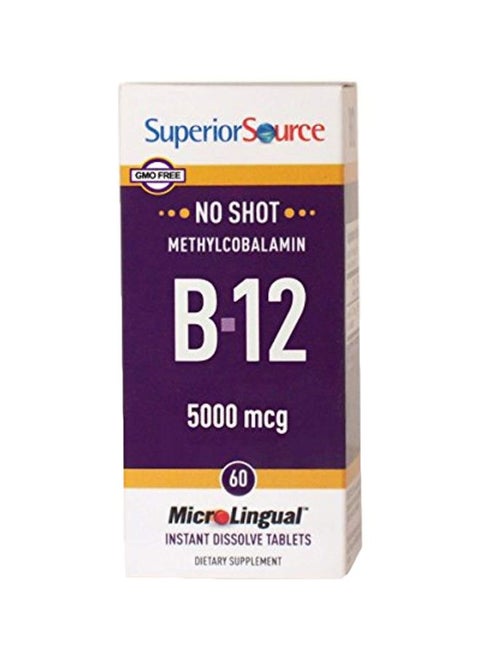 Methylcobalamin B12 Supplements - 60 Tablets