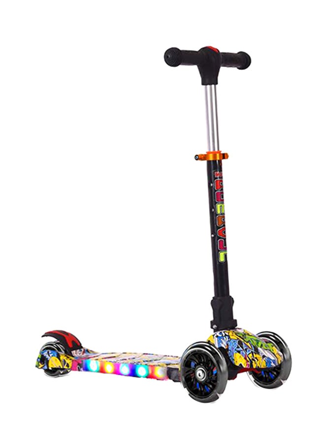 Cool Baby 3-Wheeler LED Light Foldable Kick Scooter  - Image 4