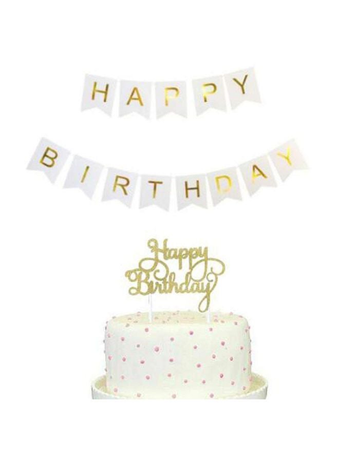 Generic - 13-Flag Happy Birthday Banner 2701 - Image 1