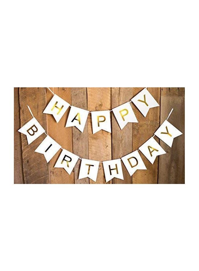Generic - 13-Flag Happy Birthday Banner 2701 - Image 1