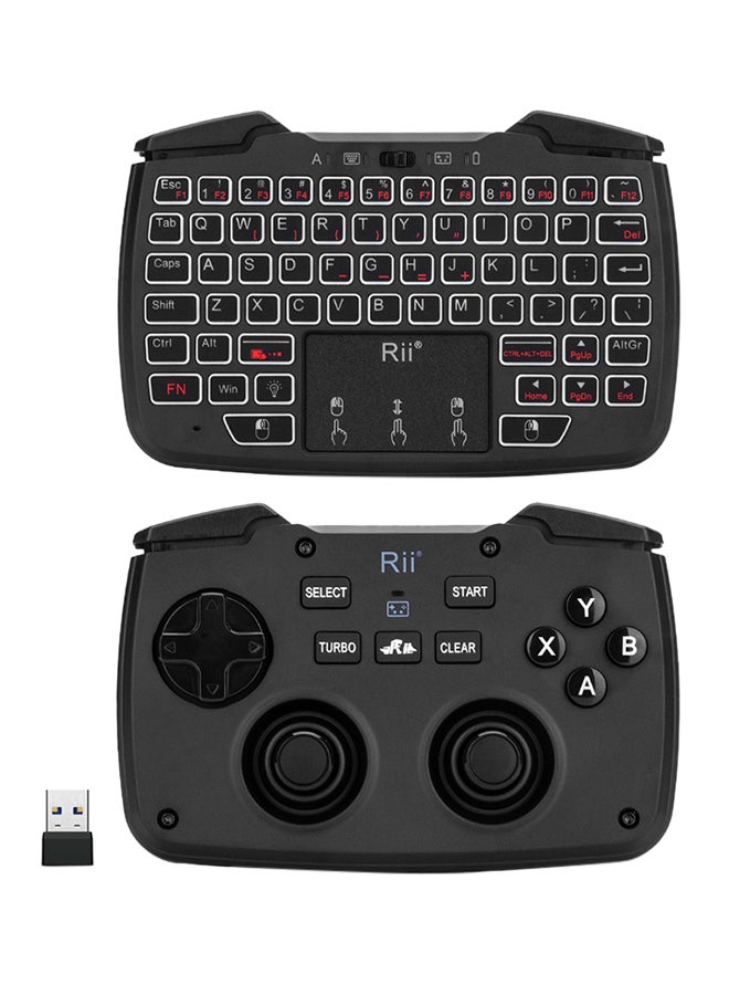 RII - Wirless Gaming Keyboard And Mouse Set Black - Image 1