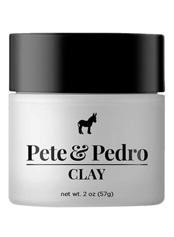 Pete and Pedro Matte Finish Medium Hold Hair Clay 57grams 