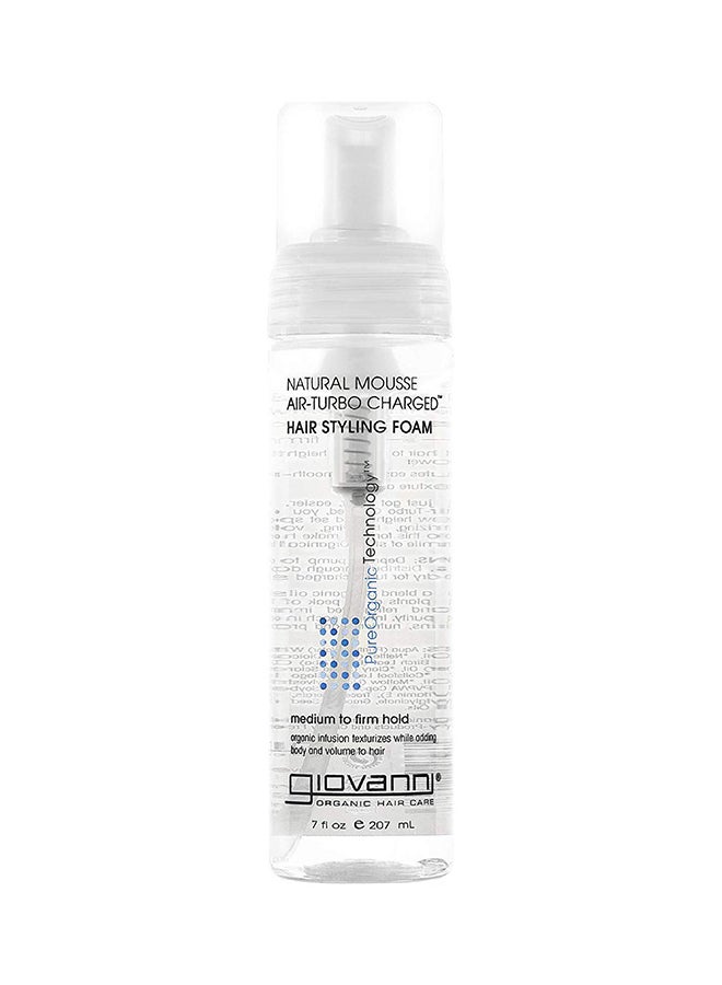 Giovanni Organic - Air-Turbo Charged Hair Styling Foam 207ml - Image 1