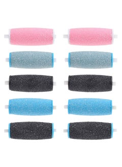 Pack Of 10 Replacement Roller Heads Multicolour