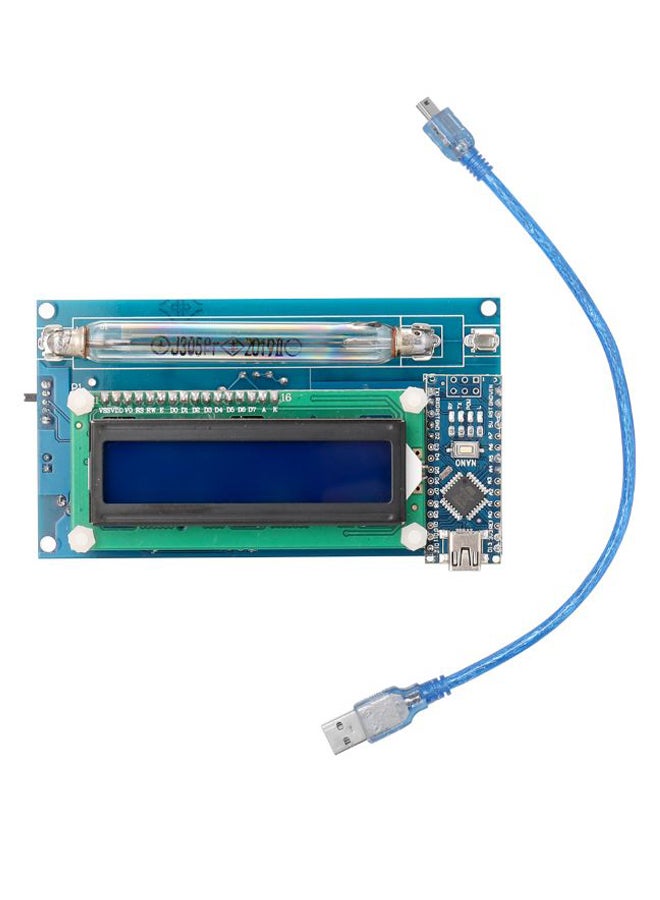 Generic Assembled DIY Geiger Counter Kit With LCD Display Multicolour  - Image 1