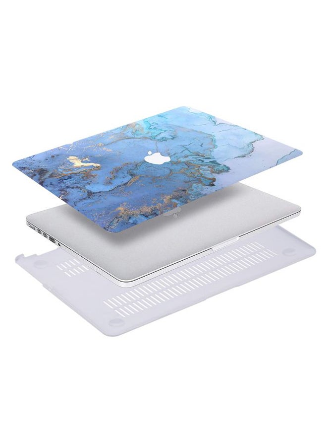 Scenery Pattern Protective Case Cover For MacBook Air 13.3-Inch Multicolour - Image 2