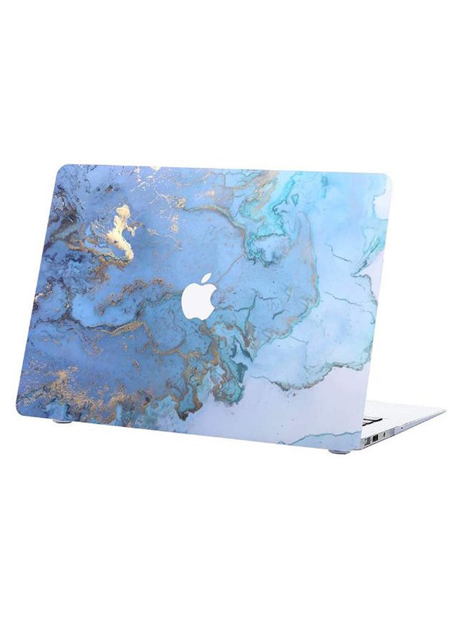Scenery Pattern Protective Case Cover For MacBook Air 13.3-Inch Multicolour - Image 1