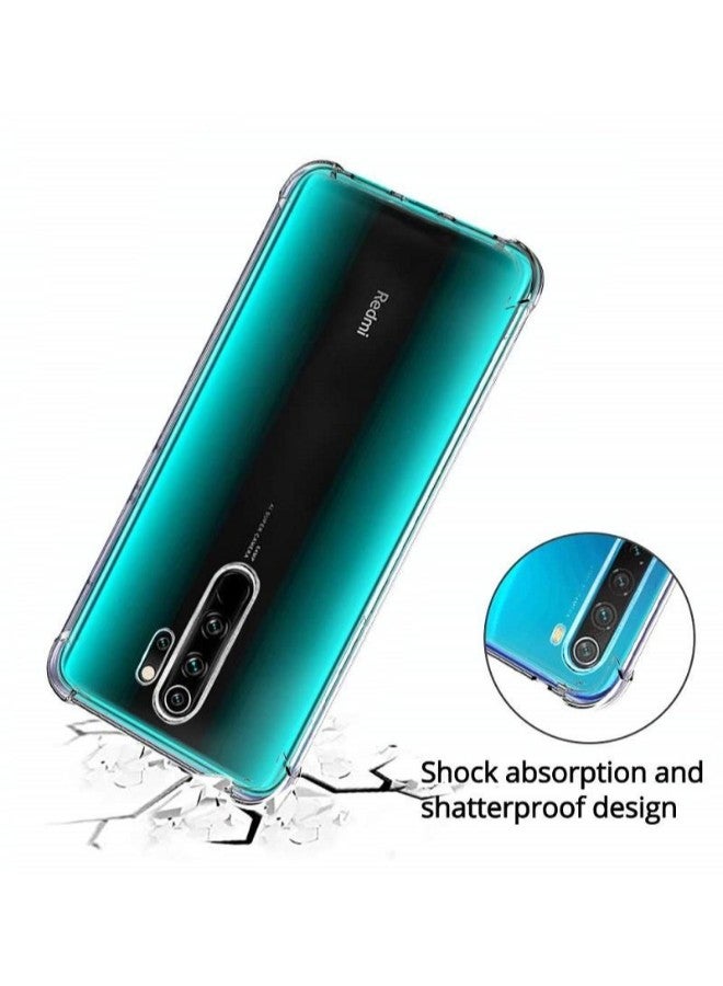 Protective Back Case Cover For Redmi Note 8 Pro Clear