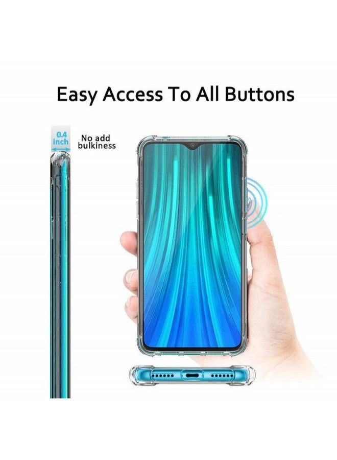 Protective Back Case Cover For Redmi Note 8 Pro Clear