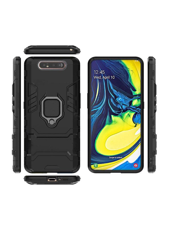 غطاء حماية واقٍ لهاتف سامسونج جالاكسي A80 أسود - Image 1