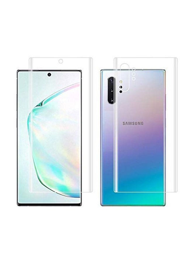 Itop Nano Front And Back Screen Protector For Samsung Galaxy Note 10 Clear