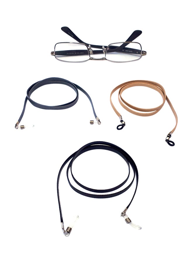 ألوان مجموعة سلاسل للنظارة الطبية مكونة من 3 قطع - Image 2