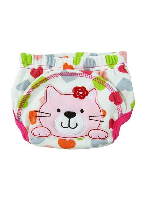 Reusable Cartoon Cat Pattern Cloth Diaper