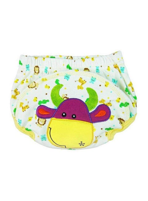 Reusable Cartoon Cow Pattern Cloth Diaper