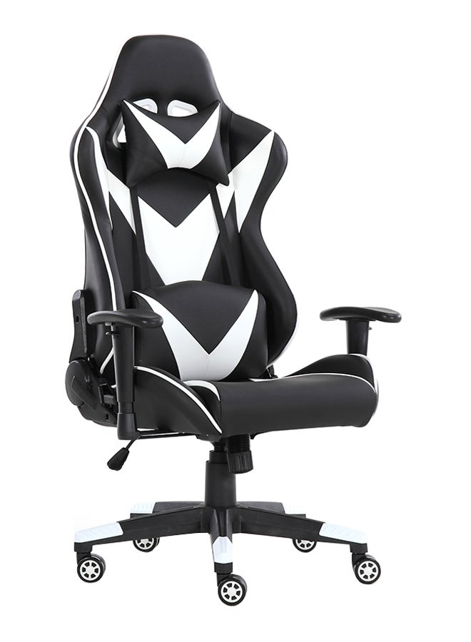 Chic Allure Gaming Chair Black/White 71x71x126/134cm - Image 1