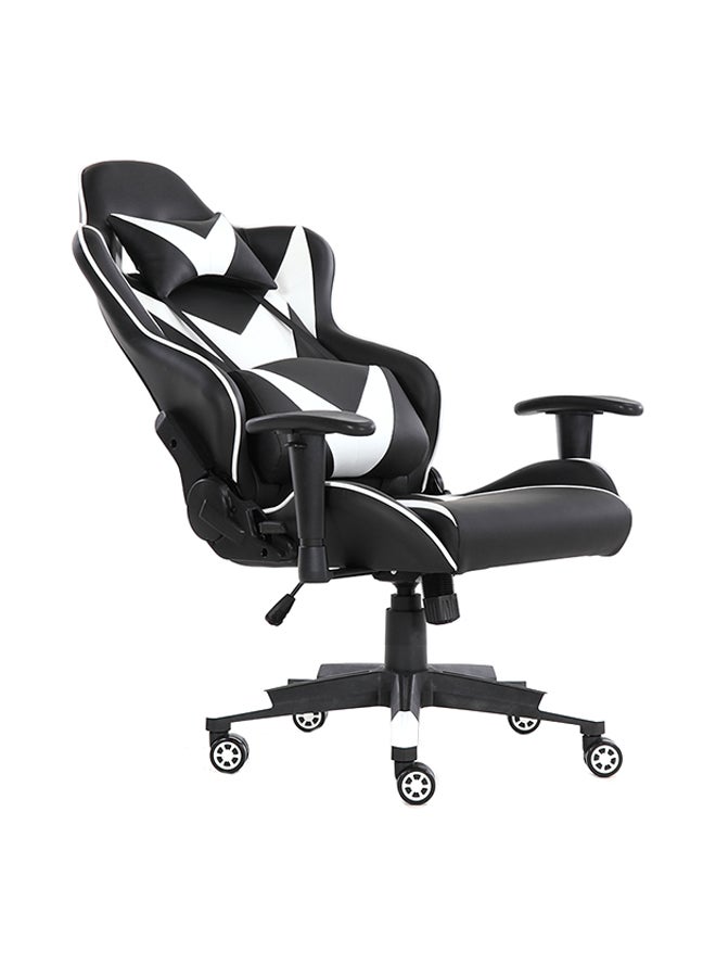 Chic Allure Gaming Chair Black/White 71x71x126/134cm - Image 3
