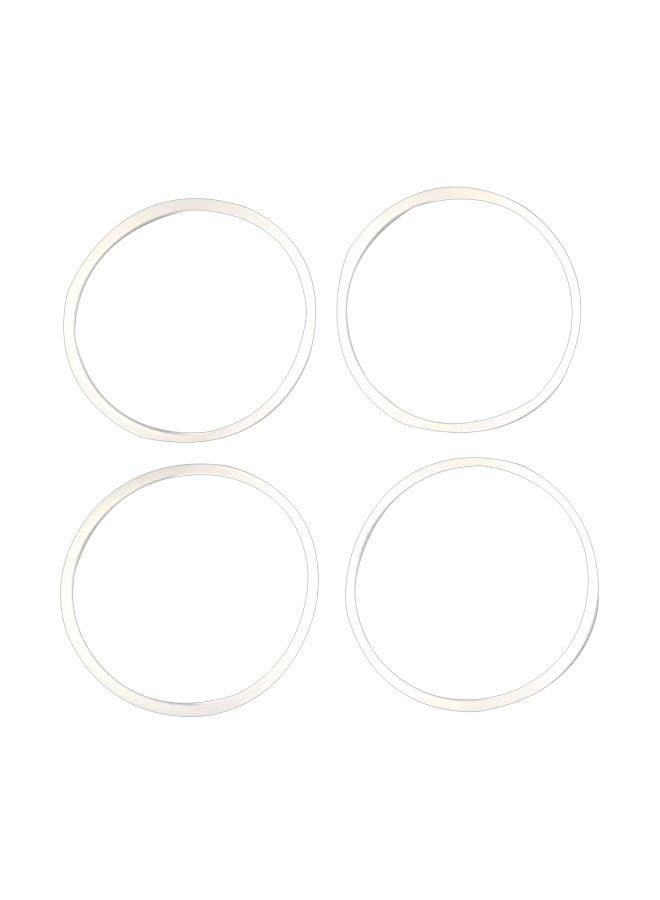 1st Choice 4-Piece Replacement Gasket White 3inch  - Image 1
