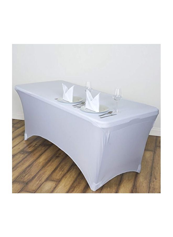 Rectangular Stretch Tablecloth White 72x30inch - v1580806468/N34228065A_4