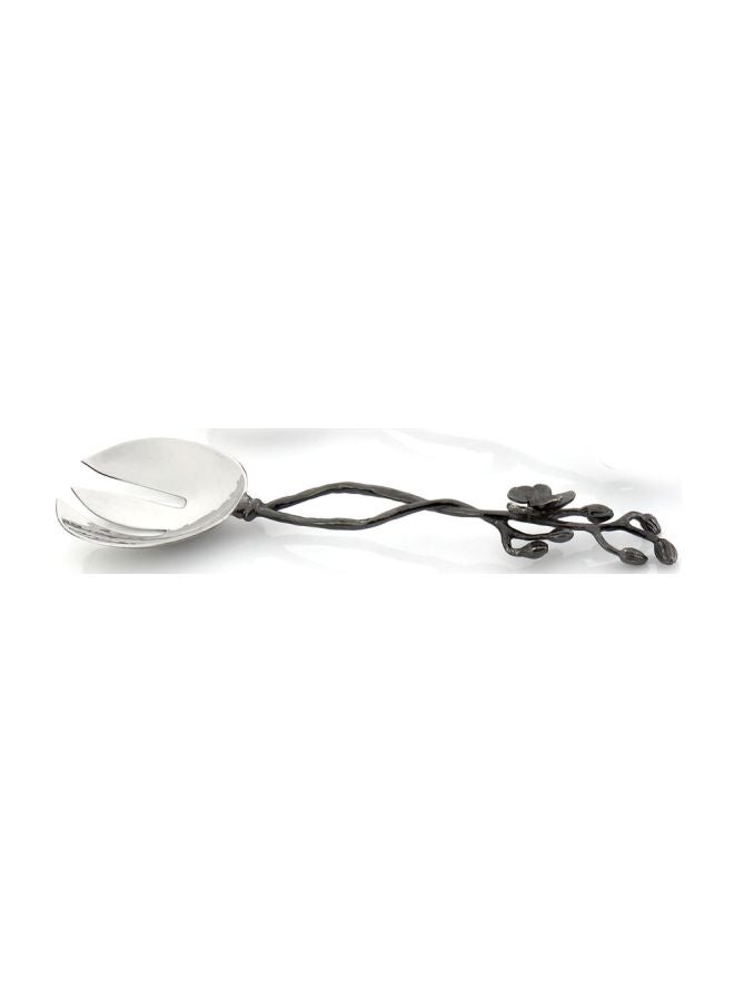 Michael Aram 2-Piece Orchid Serving Set Black/Silver 11x3x1inch  - Image 2