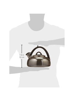 Cuisinart Porcelain Tea Kettle Graphite Grey 8.5x8.6x7.9inch  - Image 2