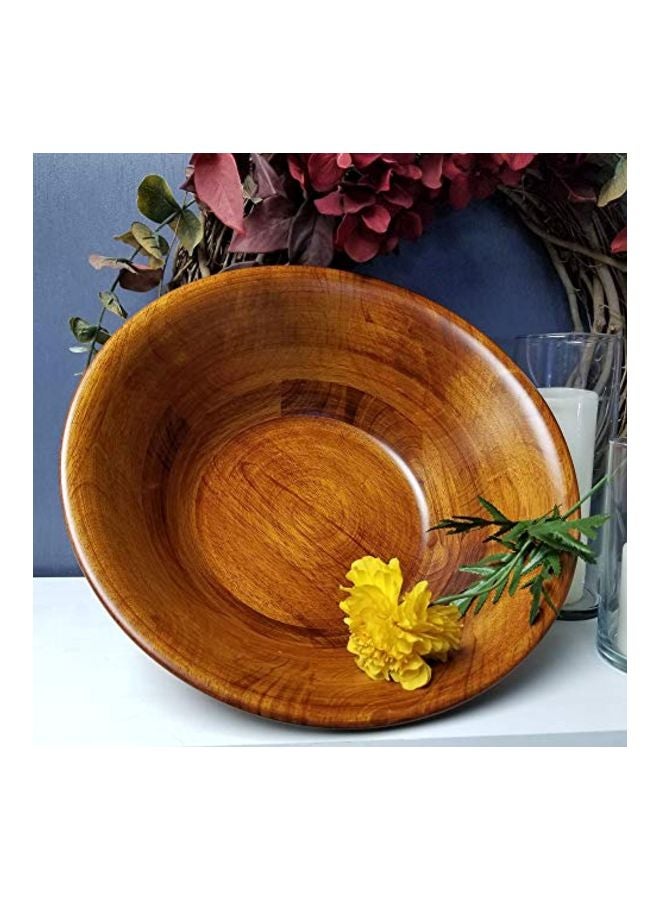 ليبر أنترناشونال وعاء بحواف مستديرة بني 12x4بوصة - Image 2