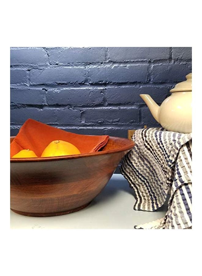 ليبر أنترناشونال وعاء بحواف مستديرة بني 12x4بوصة - Image 4