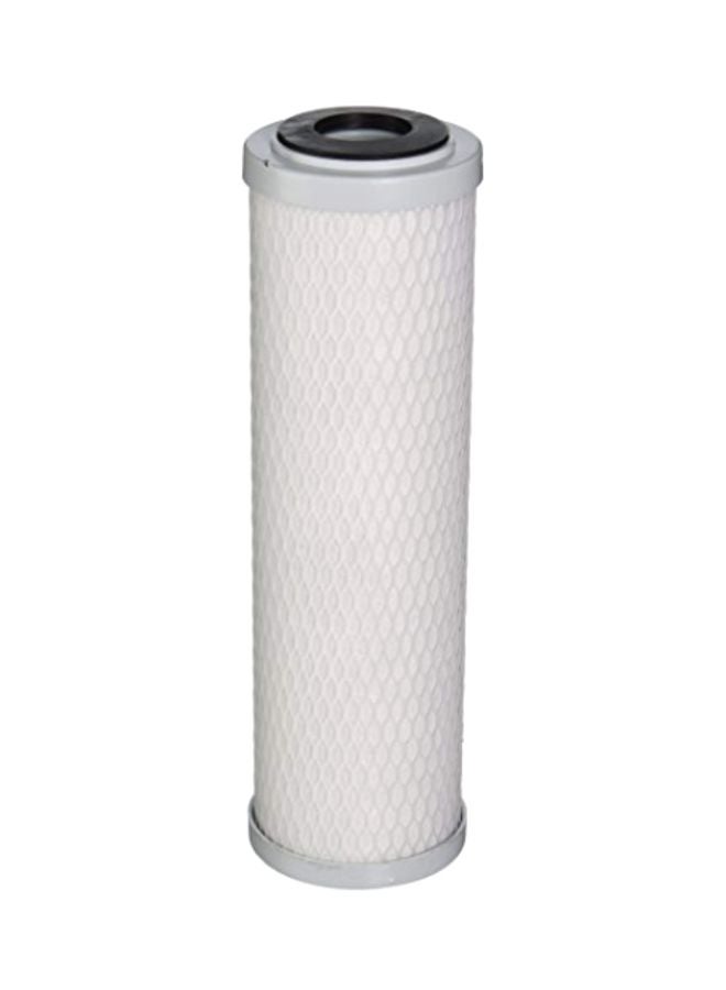 Pentek - Replacement Carbon Block Water Filter White 10x2.5x2.5inch - Image 1