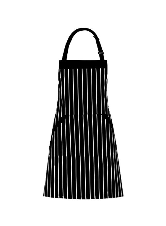 HOMWE Adjustable Neck Strap Apron Black/White - Image 1