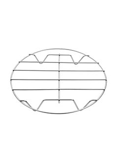 T&B Pack Of 2 Stainless Steel Cooling Steaming Rack Silver 8x8x1.2inch  - Image 2