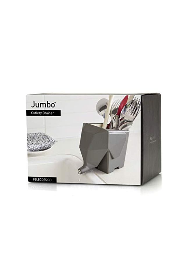 PELEG DESIGN Cutlery Drainer Holder Grey - Image 4