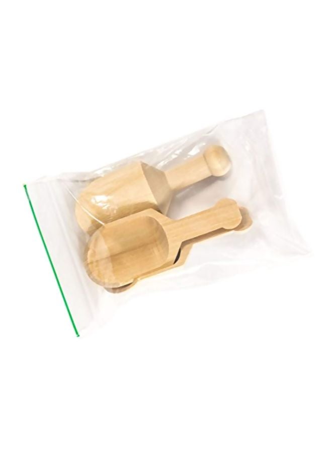 Perfect Stix 10-Piece Mini Wiiden Scoop Set Beige 4.25x1.25inch  - Image 4