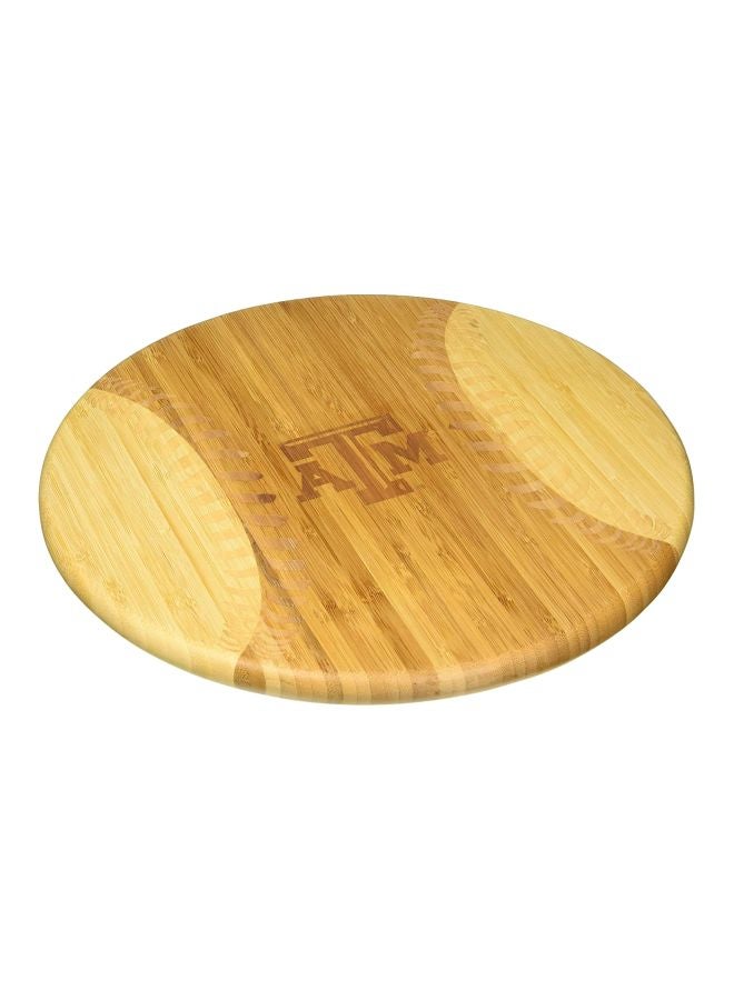 PICNIC TIME Wooden Cutting Board Beige 12x12x0.75inch  - Image 1