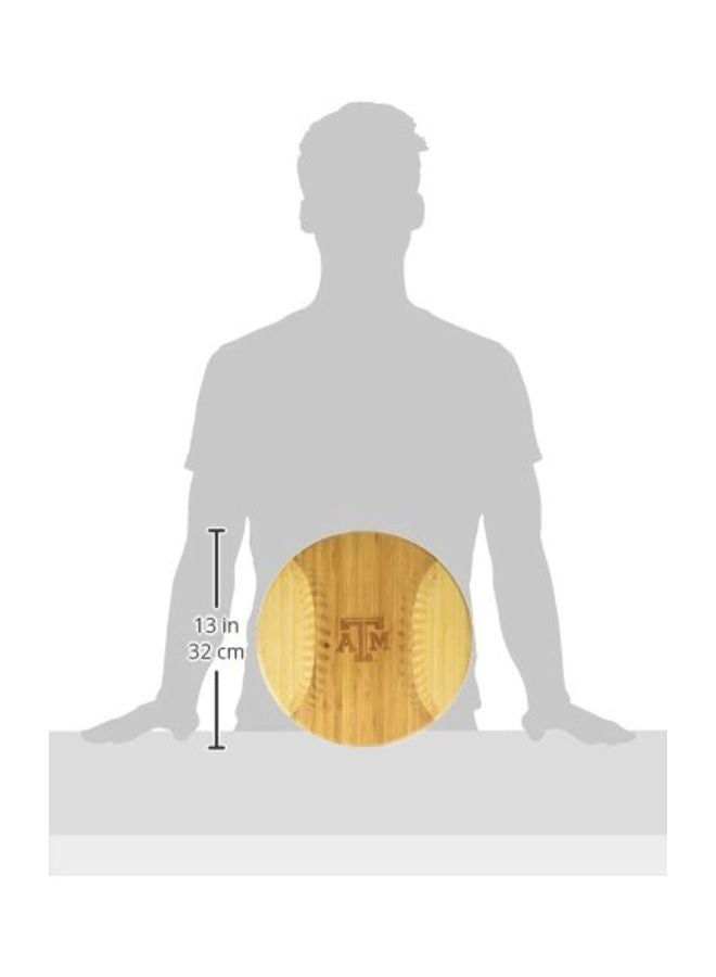 PICNIC TIME Wooden Cutting Board Beige 12x12x0.75inch  - Image 2
