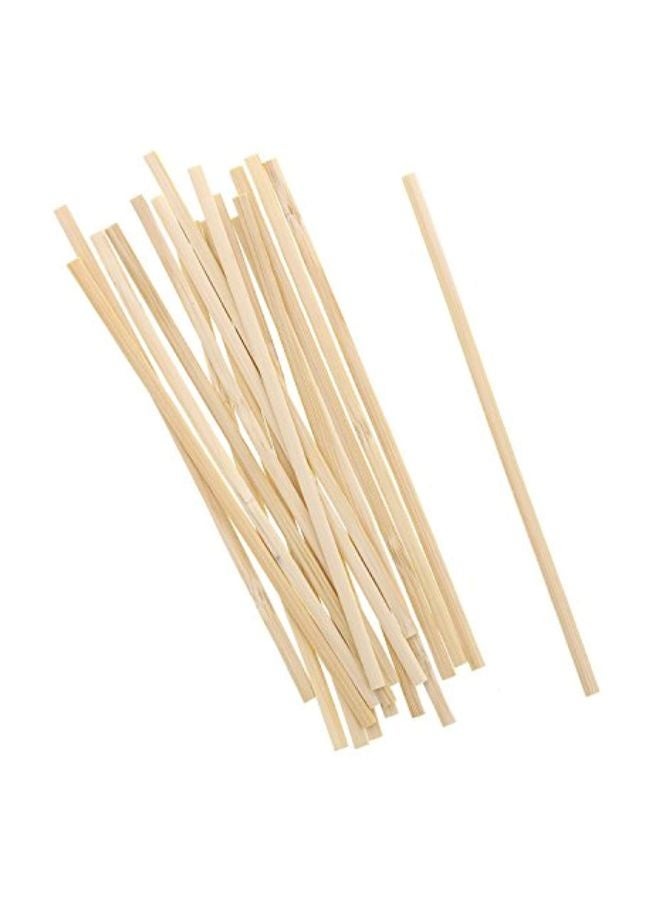 Royal 500-Piece Coffee Stirrer Set Natural Bamboo  - Image 2