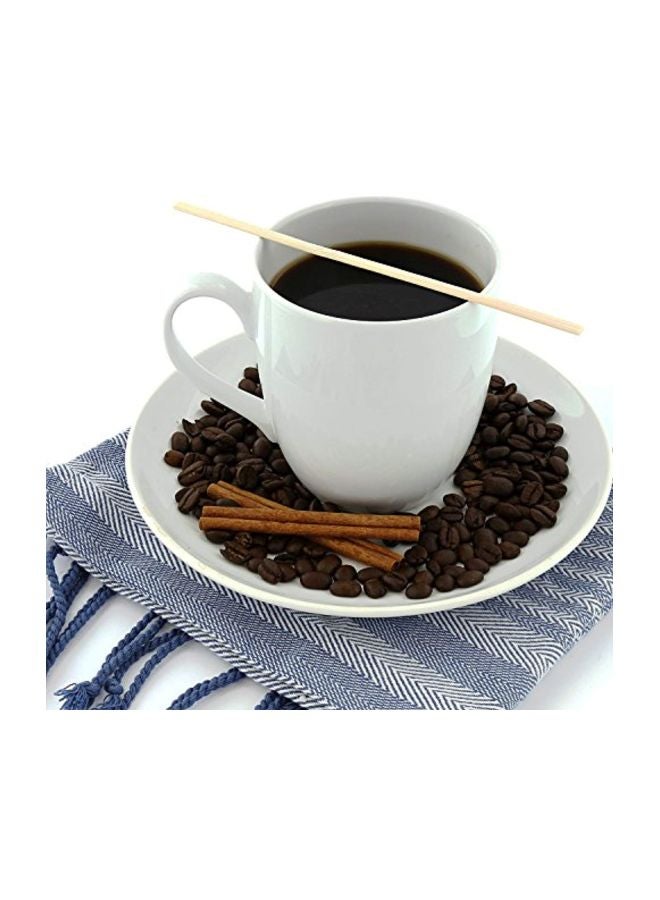 Royal 500-Piece Coffee Stirrer Set Natural Bamboo  - Image 4