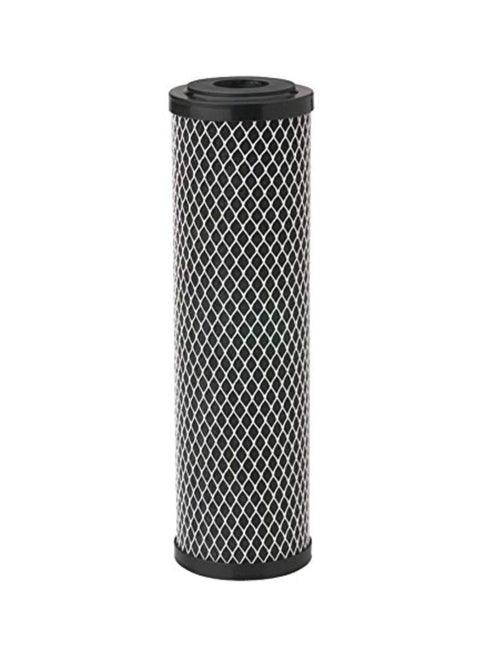 Carbon Block Filter Cartridge Black/White 3x6x10inch