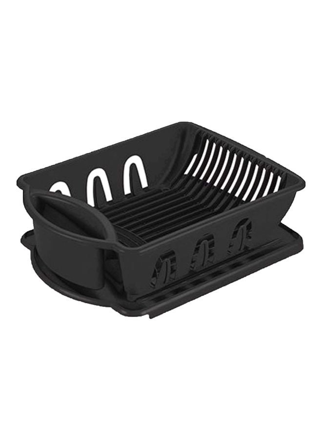 Sterilite 2-Piece Ultra Sink Set Black 17x13x5inch