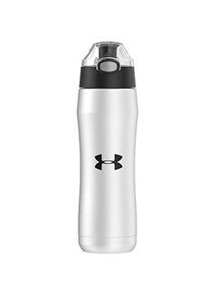 THERMOS Stainless Steel Water Bottle Matte White 