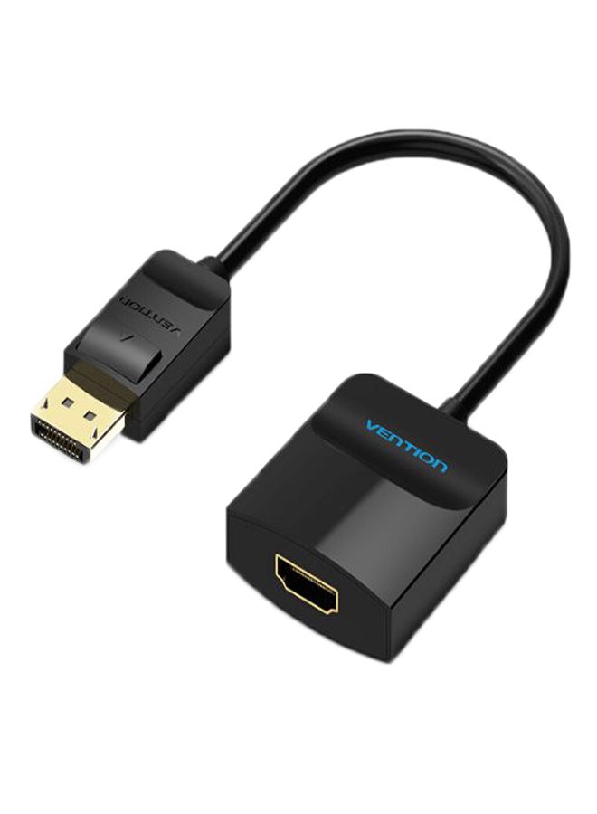 VENTION Male To Female HD Adapter Black/Gold - Image 1