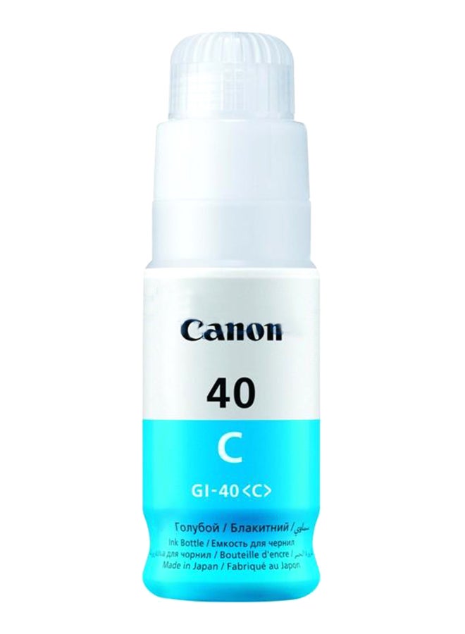 Canon - GI-40 C Ink Bottle Blue - Image 1