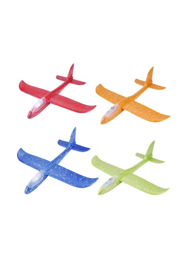 FunBlast 4-Piece Throwing Foam Plane 17.5inch - Image 1